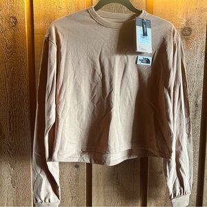The North Face Women's Long Sleeve Tee - Tan